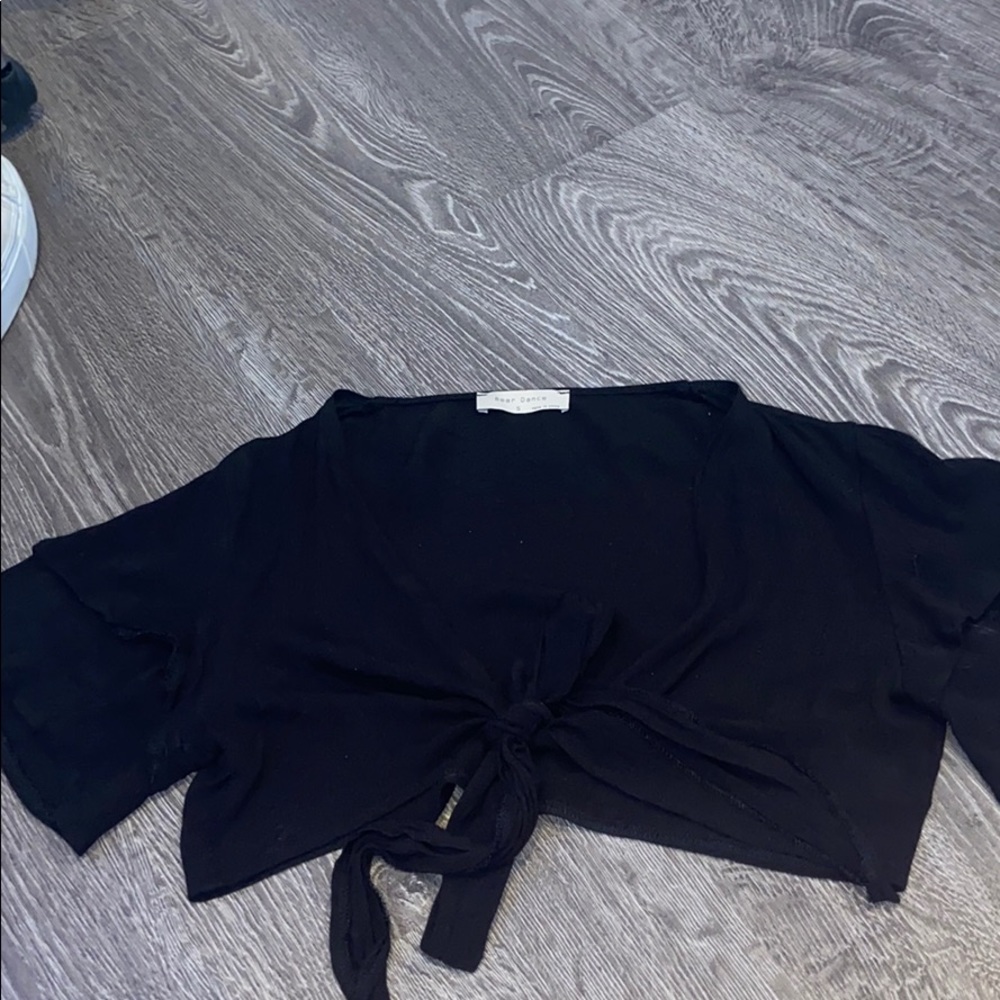 Black tie top